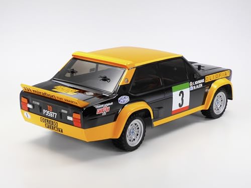 HRP Tamiya R/C Fiat 131 Abarth Rally Mf-01X Olio Fiat Painted Body