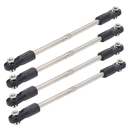 M4 Steering Linkage Rod Adjustable 110‑120mm Metal RC Racing Truck Car