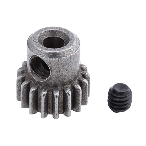 HobbyPark Steel Metal Mod 0.6 Module Pinion Gear Set 3.175mm Motor Gears 17T 21T 26T 29T 11189 11176 11181 11119 for RC Car Redcat HSP Exceed (4-Pack)