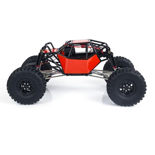 RTR RC 1/10 8504R Off-Road Car 4 * 4 Remote Control Rock Crawler Electric Truck Top Speed 35 km/h 15KG Servo Metal Shock Absorber 2500mAh Lipo Hobby Model for Adult