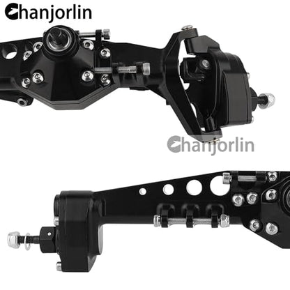 1/10 RC Crawler Car Front and Rear Currie F9 Portal Axle Set Assemble Compatible with 1:10 Scale RC Crawler Car Axial Capra UTB10 1.9 UTB Upgrade Parts (Front And Rear Axle Set) - color: Front and Rear Axle Set