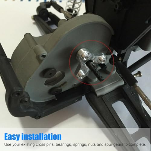 2PCS Aluminum Slipper Clutch Eliminator Suitable for Traxxas Stampede/VXL /XL5 2WD RC Vehicle Car Maintenance YUBJIANG
