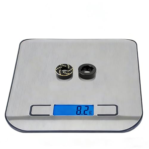 SCX30 Brass Upgrade Kit – Steering Knuckles & Rear Axle Weight for 1/30 Axial SCX30 RC Crawler Upgrade Parts (Rear Axle Weight) - color: Rear Axle Weight