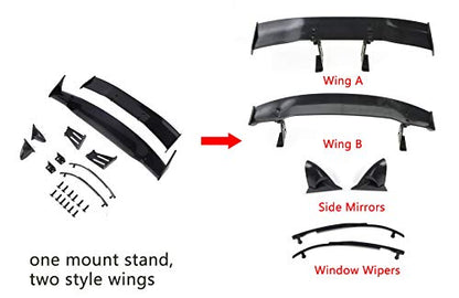 1/10 Scale RC Printed Precut Drift Racing Touring Onroad Car Body Shell Width 190mm with Wing Mirror Accessories (RX7) - style: RX7