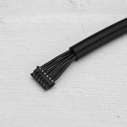 SING F LTD 2Pcs Brushless Motor Sensor Black Cable 150mm Cable Length 1.25 Terminal Double Head 6p Suitable for Mini RC Helicopter LED Light Strip RC Drift Car Model - size: 150mm