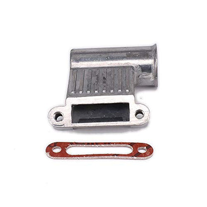 Replacement Part For Exhaust Manifold Joint + PAD For 1/10 RC Car 15 16 18 Nitro Engine Parts Hi Speed