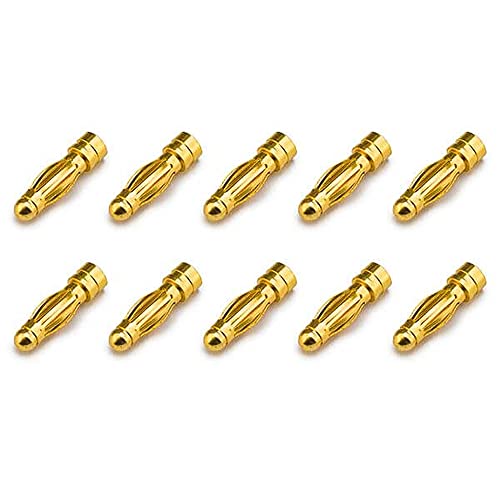 20Pairs Gold-Plated 3.0MM 3MM Banana Plug Bullet Male Female Connector Adapter for RC Lipo Battery ESC Motors - size: 20 Pairs 3.0MM