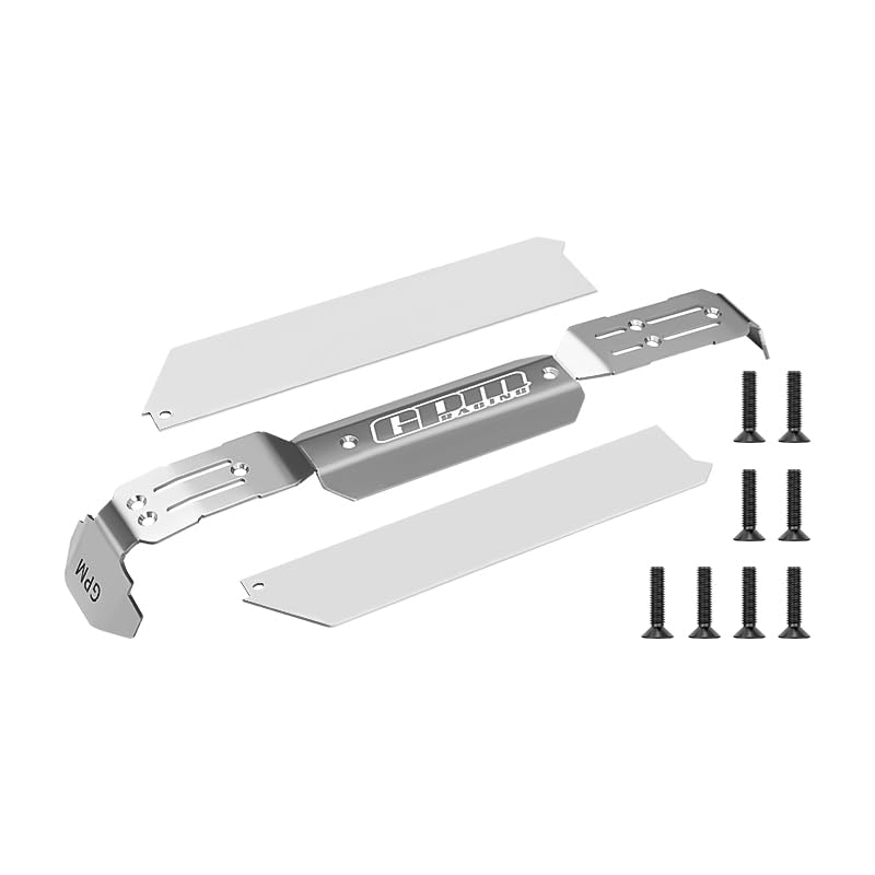 GPM Stainless Steel Chassis Skid Kit for Mini Maxx Monster Truck-107154-1