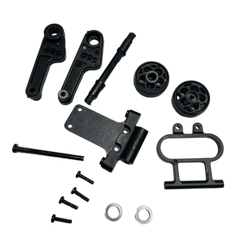 ZDdingTech M16108 Wheelie Bar Parts for 1:16 HBX 16889 16890 16890A 16889A 16889PRO HM161 RC Trucks Parts (M16108 Head up Wheels)