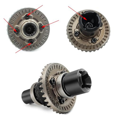 Steel Front Middle Rear Diff Gear for Tra-xxas 4WD XRT X-MAXX 6S 8S | Bevel Gear Differential Set 1/6 1/5 RC Car Upgrade