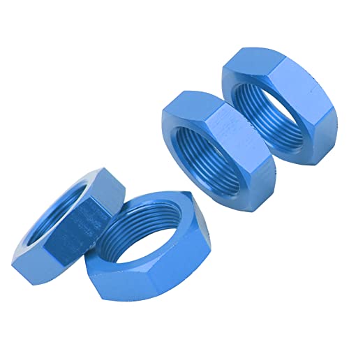 4PCS 24mm Wheel Hex Hub Nut, Light Weight RC Wheel Nuts for RC Car(Dark Blue)