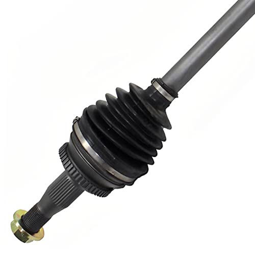 Detroit Axle - Front Left CV Axle for Chrysler LHS Concorde 300M | Dodge Intrepid, Driver Side CV Axle Shaft Assembly Replacement - size: 77B_AX/Single