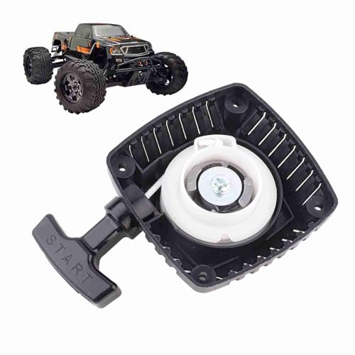 Pull Starter for 23cc 26cc 29cc 30cc RC Car Gas Engine, Wireless Power Starter Replacement with 67mm Bolt Spacing, Durable ABS Material for Nitro RC Vehicles