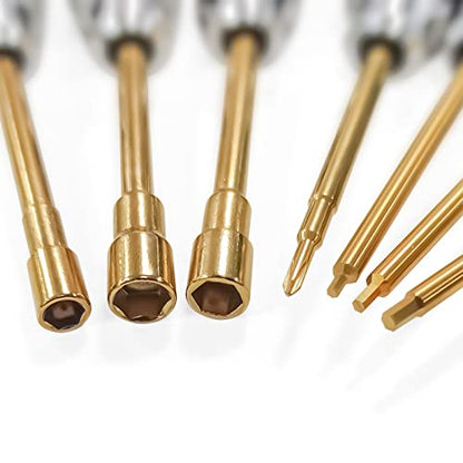 INJORA Short Handle Hex Screwdriver Nut Driver Tools 1/18 1/24 RC Crawler