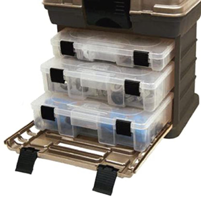 Plano Molding 1363 Stow N Go Toolbox, Graphite Gray and Sandstone