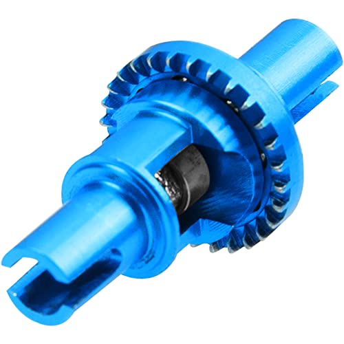2Pcs Vgoohobby Metal Ball Differential W/Bearing Upgrade Part Compatible with WLtoys 1/28 K969 K979 K989 K999 P929 P939 MINI-Q MINI-Z AWD IW04 RC Car (Blue) - color: Blue