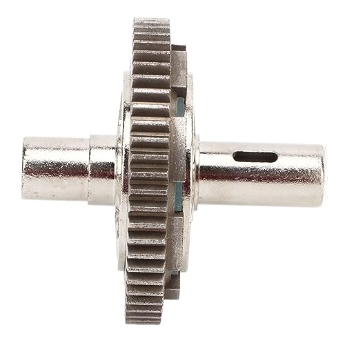 57T 0.8Mod Metal Steel Slipper Set HD 57T Slipper Set for 1/10 Arrma Senton Granite Big Rock Slipper 57T 0.8Mod Set Upgrade Replace Part for Typhon 1:8 RC Car (Silver)