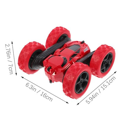 Abaodam Double-Sided Rc Off-Road Stunt Car with Flips High-Speed Rotation Material for Birthday Multi-Action Remote Control Vehicle for Indoor Outdoor Use
