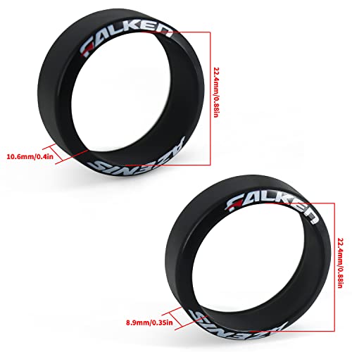 4 Pcs/Set 1/28 Rc Car Drift Tires with Logo, [2N+2W] Set Fit for WLtoys 1/28 RC K969 K989 K999 P929 Mini-D/Mini-Q RC Car - size: 22.4mm