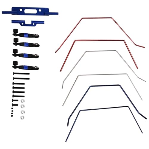 Rc Upgrades Spare For Traxxas For Slash 2WD 1/10 Front And Rear Wide Sway Bar Anti Roll Bar Kit RC Car Upgrade Parts Accessories