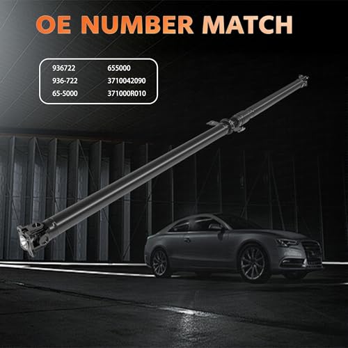 936-722 Rear Drive Shaft Assembly Axle Driveshaft | Compatible with Lexus NX200t 2015-2017 NX300h 2015-2018 Toyota RAV4 2006-2019; Replaces OE 3710042090 371000R010 - color: Rear Drive Shaft, size: 936-722, 371000R010