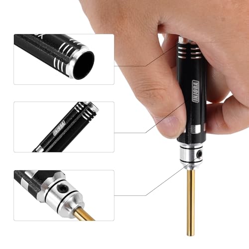 INJORA 7PCS Short Handle RC Hex Nut Driver Set For 1/18 1/24 RC Crawler Car