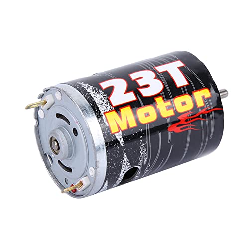 540 Brushed Motor Spare Part Accessory for 1/10 RC Car Boat Model, High - Purity Copper Windings with Super Large Bearing, Precisely Balanced Rotor for Stable Performance (M540-23T) - size: M540-23T