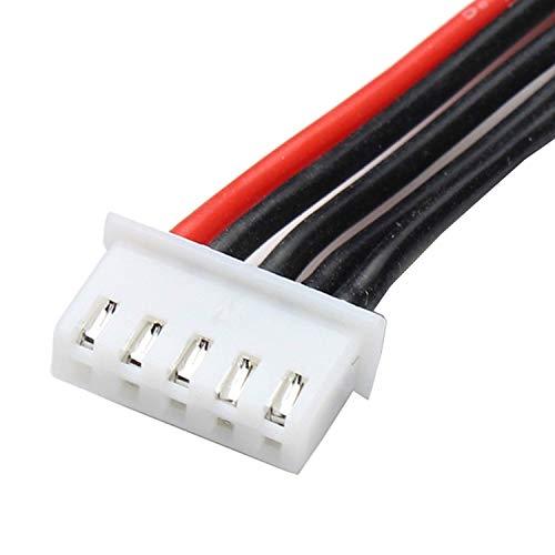 3 Pack ShareGoo 20CM 22AWG JST-XH Balance Charging Extension Cable Wire Lead Adapter for RC Car Truck FPV Battery 4S Lipo Battery