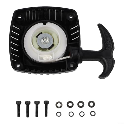 Pull Starter For HPI for baja 5B 5T RC Car, Compatible With Rovan Losi 23Cc-32cc 1/5 Scale for nitro Gas Engines, Black