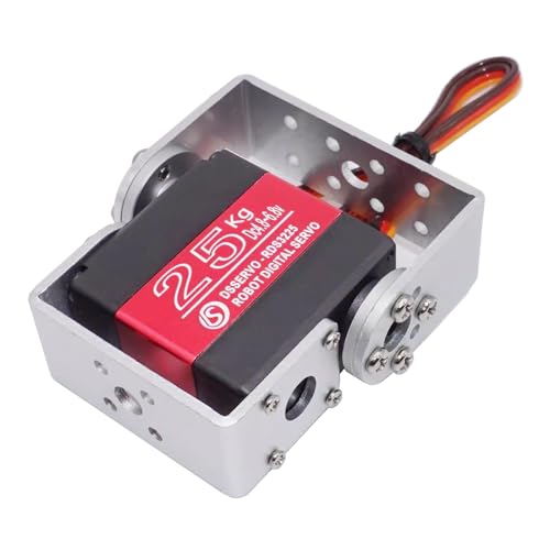 RDS3225 Servo 25KG 270 Degree High Torque Waterproof Robot Arm Servo U Mount RC Digtal Servo for DIY Baja Car 1/8 1/10 Scale Crawler - size: 25KG 270°