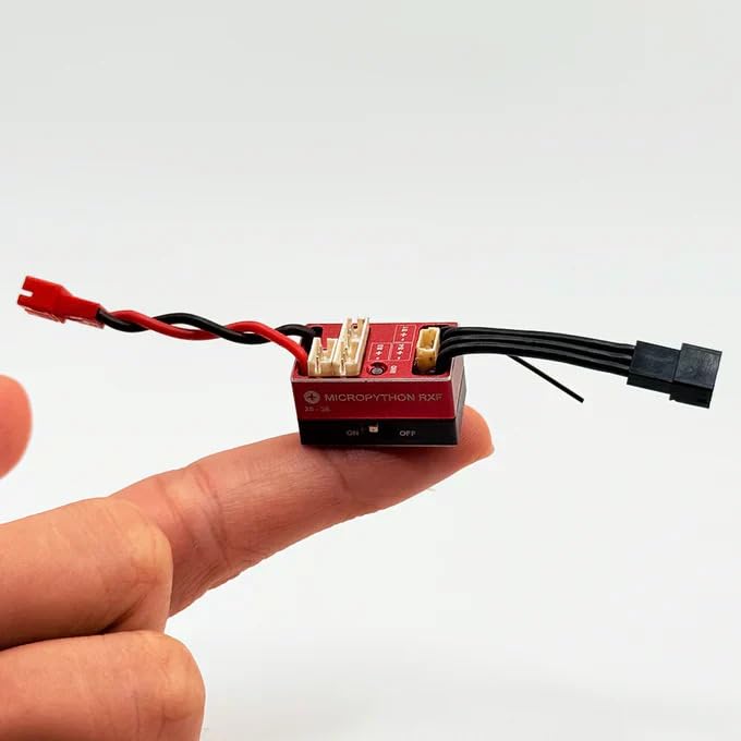 Furitek MicroPython RXF – Micro Crawler Brushless ESC with Built-in RX for MicroFlex 4WS
