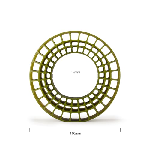 1.9 Inch Silicone Rubber Insert Foam Fit for 118-122mm 4.75" OD 1.9" Wheel Tires Inserts for 1/10 RC Crawler Accessories (Green) - color: Green