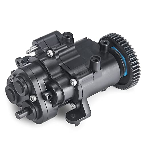 RCLIONS CNC Aluminum Transmission Case Gearbox with Steel Gear for TRX4 T4 | 1/10th RC Crawler Car Upgrade Parts