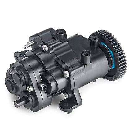 RCLIONS CNC Aluminum Transmission Case Gearbox with Steel Gear for TRX4 T4 | 1/10th RC Crawler Car Upgrade Parts