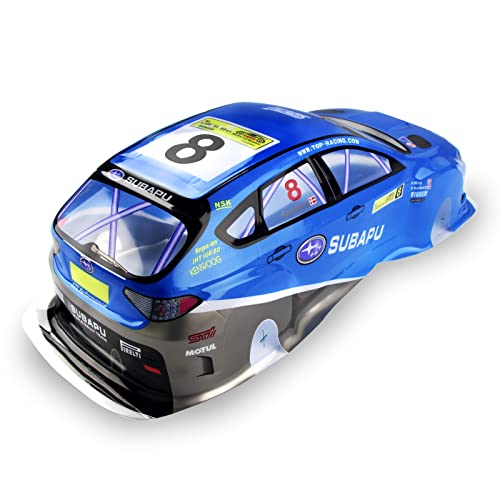 Manrock 1/10 Scale RC Painted Drift Racing Touring Onroad Car Body Shell Sti X Blue