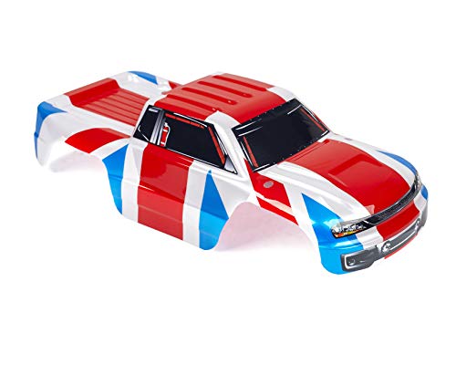 SummitLink Custom Body UK Royal Union Flag Style Compatible for 1/10 Scale RC Car or Truck (Truck not Included) ST-UK-01