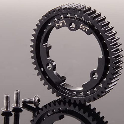 6448 50T 1 Mod Hardened Steel Spur Gear for Traxxas 1/10 E-Revo 2.0 VXL 1/5 X-Maxx Maxx 1/7 XO-1 (50T) - color: 50T