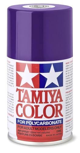 Tamiya Polycarbonate PS-10 Purple Spray 100 ml TAM86010 Lacquer Primers & Paints