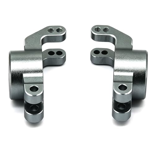 Aluminum Rear Hub Knuckle Arm for ARRMA Mini Kraton 1/16 RC Car, Upgrade Replacement Parts, (Titanium Rear Hub/Knuckle Arm) - color: Titanium Rear Hub/Knuckle Arm