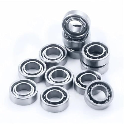Double Rubber Seal for WPL C14 C24 C34 C44 for MN D90 for MN-90 MN99S rc Car Sealed Bearings Upgrade Parts 12PCS Ball Bearing Set