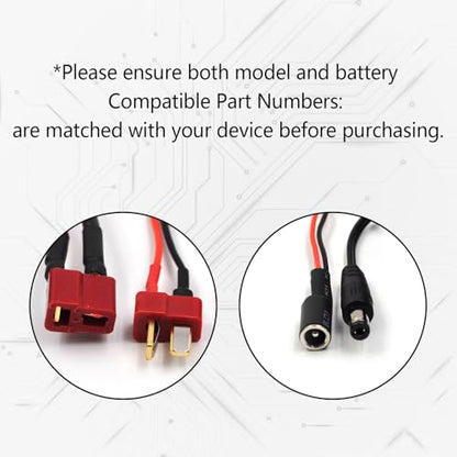 (2-Pack) 7.2V 3000mAh Ni-MH Battery with Connector for RC Vehicles | For LOSI, Associated, HPI, Kyosho and Tamiya RC cars, trucks, boats and buggies; includes 4.8V–12V Ni-MH/Ni-Cd charger. - color: 7.2V 3000mAh T-Plug