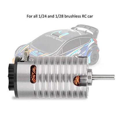 RC Motor, Rocket MINI-Z 7500KV 2Poles Brushless Motor for 1/24 1/28 RC Model Car