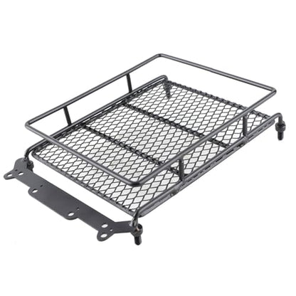 Steel Luggage Tray Roof Rack Durable Lightweight RC Crawler Car Accessory (XL 100x70cm / 39.37x27.56in) - size: XL 100x70cm / 39.37x27.56in