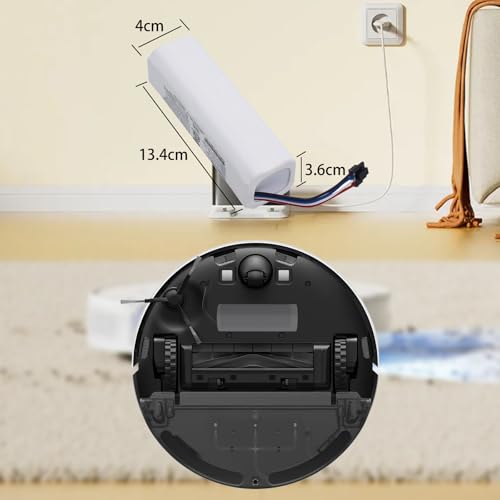 Original P2008-4S2P-MMBK Battery Accessories for Dreame F9/D9/D9 Pro/D9 Max/L10 Pro/Z10 Pro/Dreame L10S Ultra Vacuum Cleaner 14.4V 5200mAh