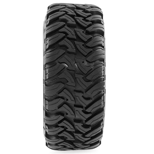 REDSPIDER•1/10 12mm Hex Short Course SC Trucks Wheels and Tires（4pcs） OD 4.3''for 1/10 RC Off-Road Car Traxxas TRX4 Slash Arrma Losi Tenacity Vkar 10sc Hpi RC Buggy Car (Green) - color: Green