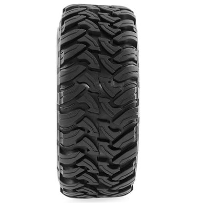 REDSPIDER•1/10 12mm Hex Short Course SC Trucks Wheels and Tires（4pcs） OD 4.3''for 1/10 RC Off-Road Car Traxxas TRX4 Slash Arrma Losi Tenacity Vkar 10sc Hpi RC Buggy Car (Green) - color: Green