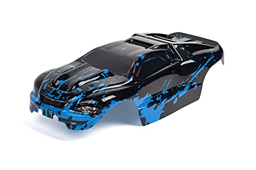SummitLink Custom Body Muddy Blue Over Black Style Compatible for e-Revo Mini 1/16 Scale RC Car or Truck (Truck not Included) ERMN-BB-01