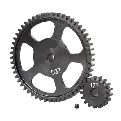 Hard Steel Transmission Gear Set Gearbox Gears for 1/10 RC Crawler Car Axial for RBX10 RYFT
