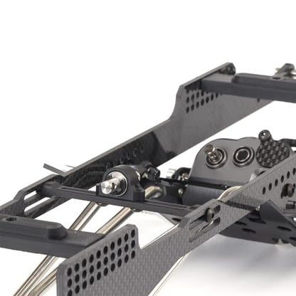 1/10 LCG Chassis Performance RC Crawler Carbon Chassis Frame for Axial AR44 SCX10 II Capra Vanquish F10 Axle (Link Set) - size: Link Set
