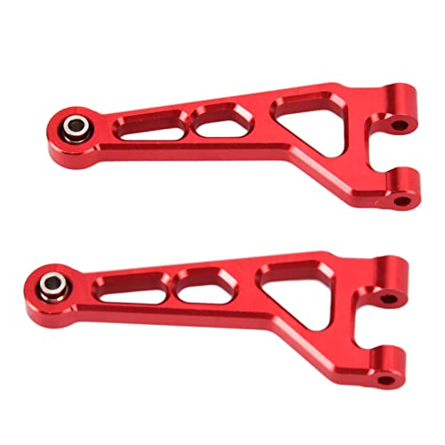 Front Upper Suspension Arm, RC Car Suspension Arm, RC Car Front Upper Arm Lightweight Aluminum Alloy Durable 2 Pcs for HBX 16889 1/16 Remote Control Car